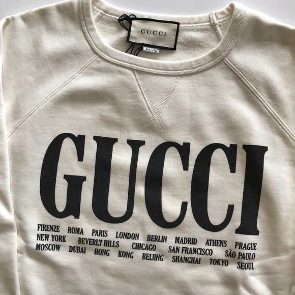 NWT Gucci Cities Sweatshirt - Picture 4 of 6